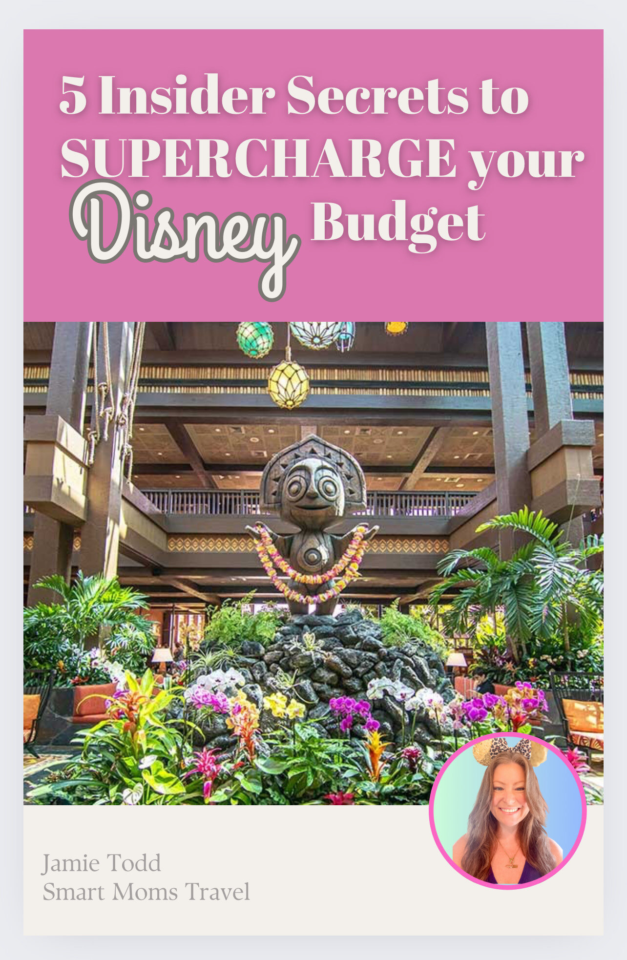 Disney Budget Guide Cover