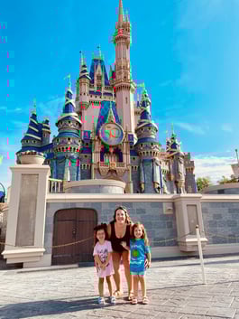 Kaitlyn and girls castle